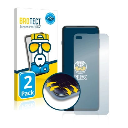 Parte frontale di una confezione del prodotto con il logo del marchio BROTECT. Accanto è raffigurato il dispositivo Motorola G