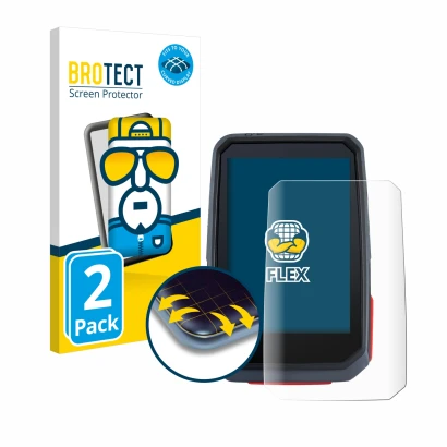 Parte frontale di una confezione del prodotto con il logo del marchio BROTECT. Accanto è raffigurato il dispositivo Sigma ROX 