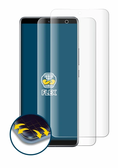 Immagine del dispositivo Xiaomi 12 Pro con un'ampia varietà di protezioni per lo schermo.