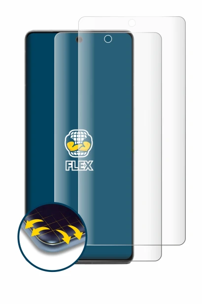 Immagine del dispositivo Google Pixel 7 Pro con un'ampia varietà di protezioni per lo schermo.