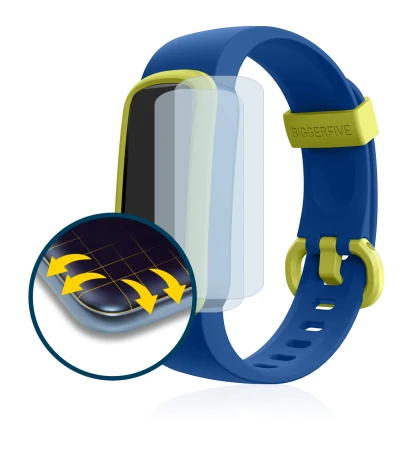 Immagine del dispositivo Biggerfive Vigor BF160 con un'ampia varietà di protezioni per lo schermo.