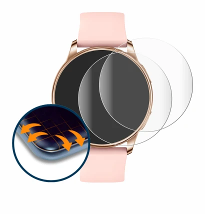 Immagine del dispositivo Levowatch F2 con un'ampia varietà di protezioni per lo schermo.