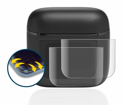 Immagine del dispositivo JBL Tour Pro 2 con un'ampia varietà di protezioni per lo schermo.