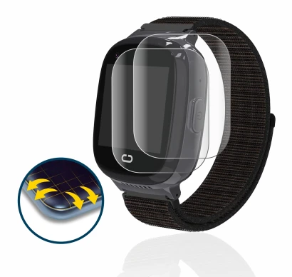 Immagine del dispositivo Pthtechus 4G GPS T30 con un'ampia varietà di protezioni per lo schermo.