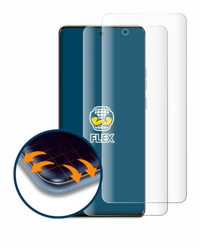 Immagine del dispositivo Motorola Edge 40 con un'ampia varietà di protezioni per lo schermo.