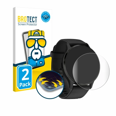 Parte frontale di una confezione del prodotto con il logo del marchio BROTECT. Accanto è raffigurato il dispositivo Garmin Ven