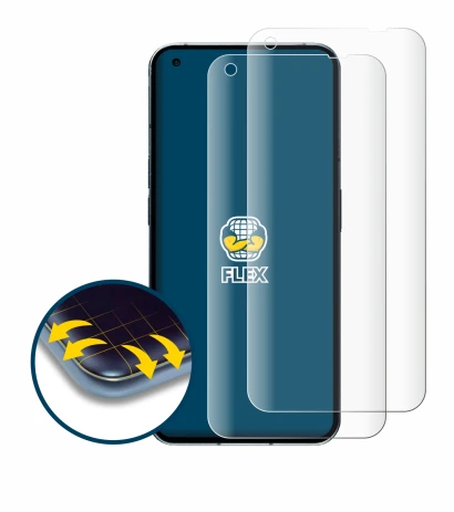 Immagine del dispositivo Nothing Phone (1) (case-friendly) con un'ampia varietà di protezioni per lo schermo.