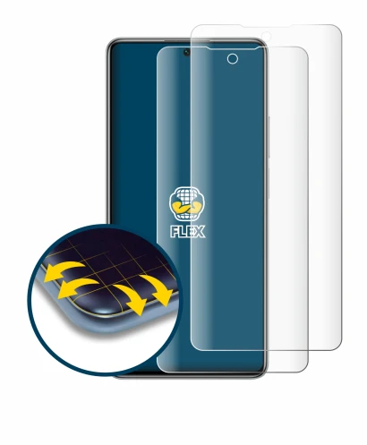 Immagine del dispositivo Xiaomi 11T 5G con un'ampia varietà di protezioni per lo schermo.