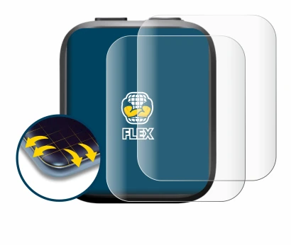 Immagine del dispositivo Insta360 GPS preview remote con un'ampia varietà di protezioni per lo schermo.
