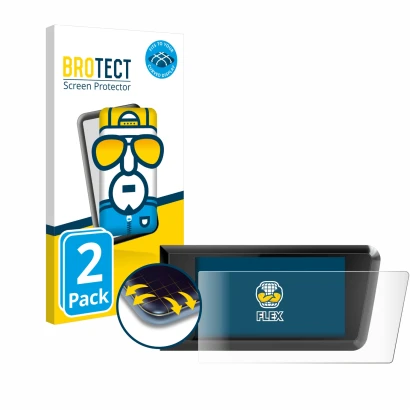 Parte frontale di una confezione del prodotto con il logo del marchio BROTECT. Accanto è raffigurato il dispositivo Bosch Puri