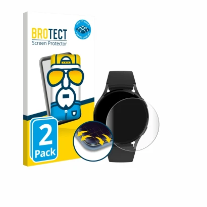 Parte frontale di una confezione del prodotto con il logo del marchio BROTECT. Accanto è raffigurato il dispositivo Levowatch