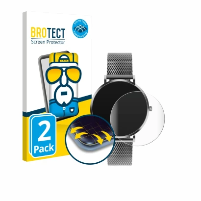 Parte frontale di una confezione del prodotto con il logo del marchio BROTECT. Accanto è raffigurato il dispositivo Pireware A