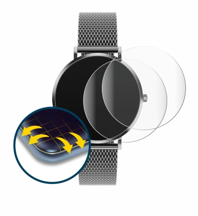 Immagine del dispositivo Pireware Amory 5 con un'ampia varietà di protezioni per lo schermo.