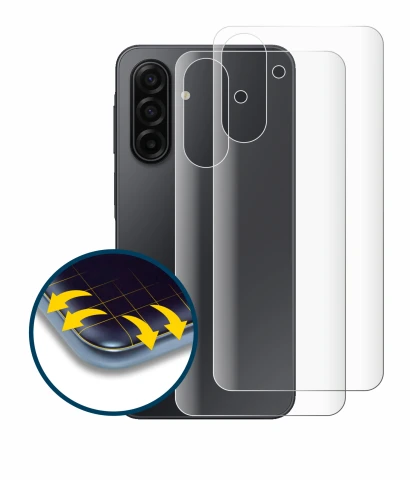 Immagine del dispositivo Samsung Galaxy A17 5G (Posteriore) con un'ampia varietà di protezioni per lo schermo.