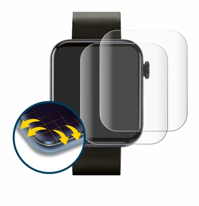 Immagine del dispositivo Kendox Life Tracker con un'ampia varietà di protezioni per lo schermo.