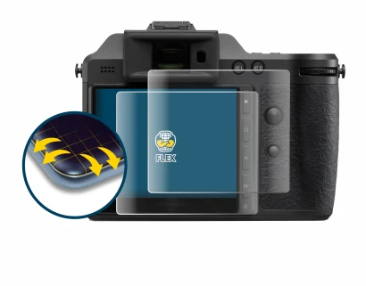 Immagine del dispositivo Hasselblad X2D II 100C con un'ampia varietà di protezioni per lo schermo.