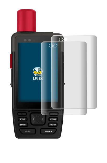 Immagine del dispositivo Garmin GPSMAP H1i Plus con un'ampia varietà di protezioni per lo schermo.