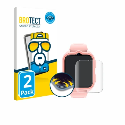 Parte frontale di una confezione del prodotto con il logo del marchio BROTECT. Accanto è raffigurato il dispositivo Blackview 