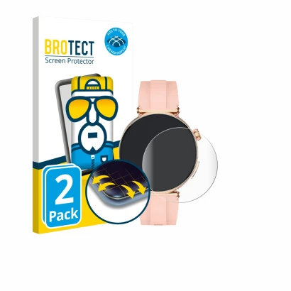 Parte frontale di una confezione del prodotto con il logo del marchio BROTECT. Accanto è raffigurato il dispositivo Knauermann