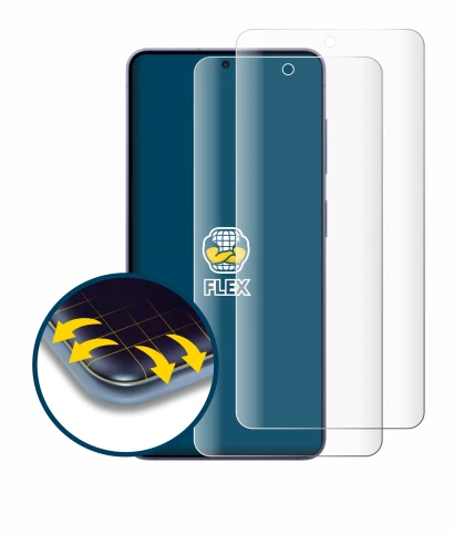 Immagine del dispositivo Samsung Galaxy S26 con un'ampia varietà di protezioni per lo schermo.