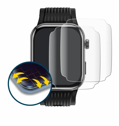 Immagine del dispositivo Rollme Kore D1 con un'ampia varietà di protezioni per lo schermo.