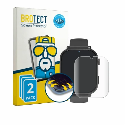 Parte frontale di una confezione del prodotto con il logo del marchio BROTECT. Accanto è raffigurato il dispositivo Pthtechus 