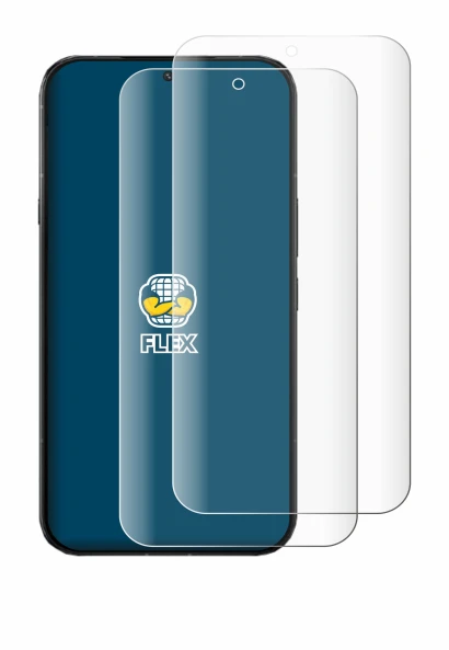 Immagine del dispositivo Infinix Note 60 Ultra con un'ampia varietà di protezioni per lo schermo.