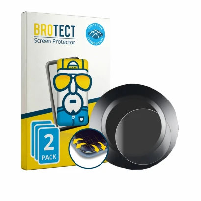 Parte frontale di una confezione del prodotto con il logo del marchio BROTECT. Accanto è raffigurato il dispositivo ZMCVOE Bik