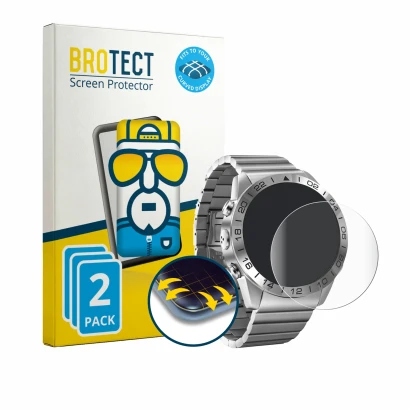 Parte frontale di una confezione del prodotto con il logo del marchio BROTECT. Accanto è raffigurato il dispositivo North Edge