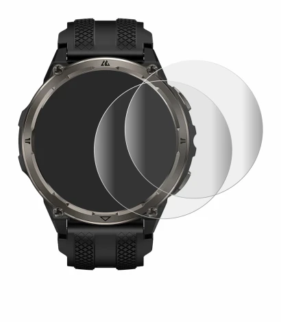 Immagine del dispositivo Kospet ORB 2 con un'ampia varietà di protezioni per lo schermo.