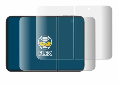 Immagine del dispositivo Apple iPhone Duo (Display interno) con un'ampia varietà di protezioni per lo schermo.