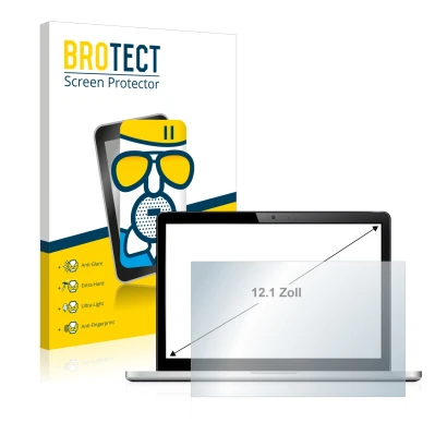 Parte frontale di una confezione del prodotto con il logo del marchio BROTECT. Accanto è raffigurato il dispositivo con la rel