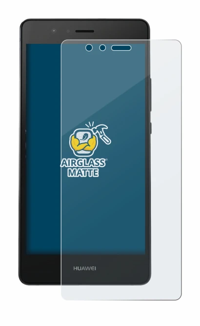 Immagine del dispositivo Huawei P9 con un'ampia varietà di protezioni per lo schermo.