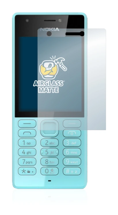 Immagine del dispositivo Nokia 216 con un'ampia varietà di protezioni per lo schermo.