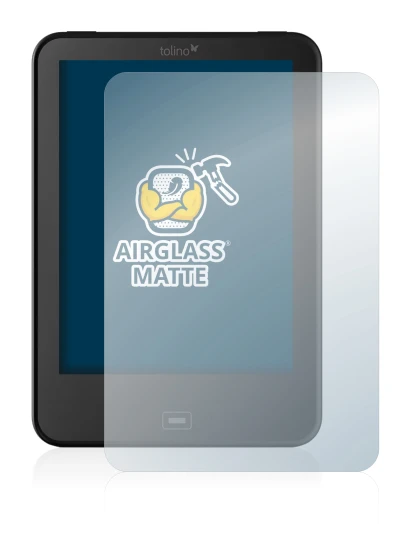 Immagine del dispositivo Tolino Vision 4 HD con un'ampia varietà di protezioni per lo schermo.