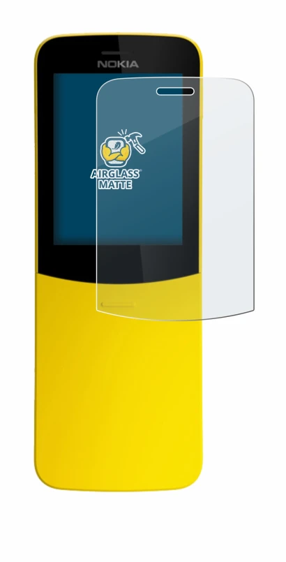 Immagine del dispositivo Nokia 8110 con un'ampia varietà di protezioni per lo schermo.