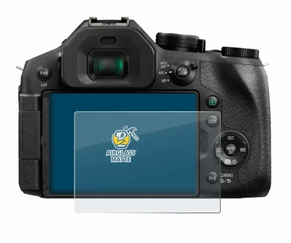 Immagine del dispositivo Panasonic Lumix DMC-FZ330 con un'ampia varietà di protezioni per lo schermo.