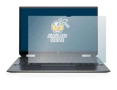 Immagine del dispositivo HP Spectre x360 13-aw0000ns con un'ampia varietà di protezioni per lo schermo.