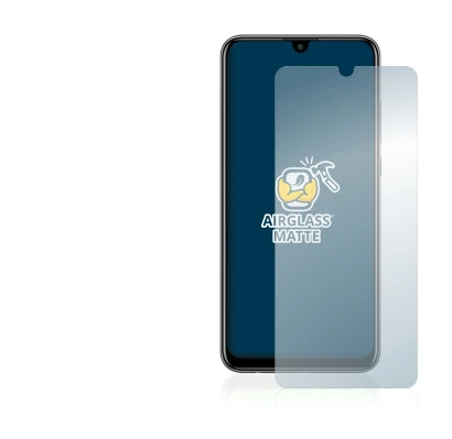 Immagine del dispositivo Huawei P smart 2020 con un'ampia varietà di protezioni per lo schermo.
