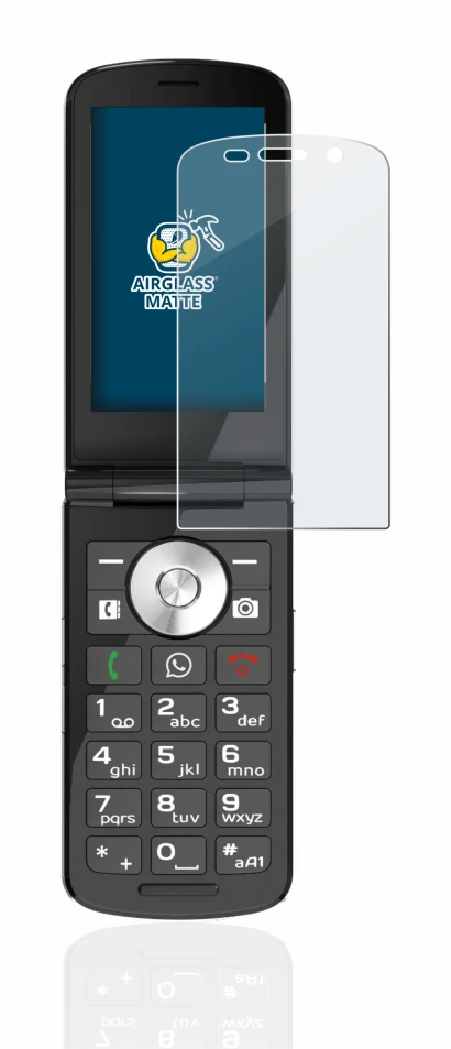 Immagine del dispositivo Emporia TOUCHsmart con un'ampia varietà di protezioni per lo schermo.