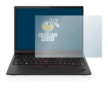 Immagine del dispositivo Lenovo ThinkPad X1 Nano con un'ampia varietà di protezioni per lo schermo.