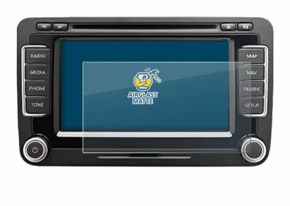 Immagine del dispositivo Volkswagen Eos 2011 RNS 510 6.5" con un'ampia varietà di protezioni per lo schermo.