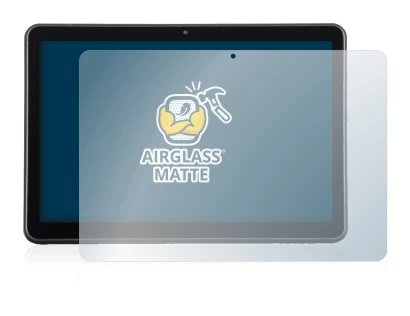 Immagine del dispositivo Wortmann Terra Pad 1006 con un'ampia varietà di protezioni per lo schermo.