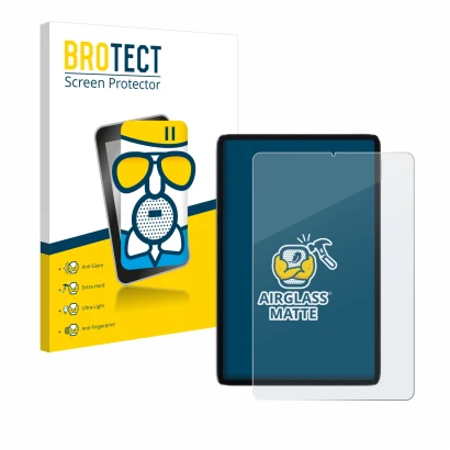 Parte frontale di una confezione del prodotto con il logo del marchio BROTECT. Accanto è raffigurato il dispositivo Xiaomi Mi 