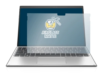 Immagine del dispositivo HP Elite x2 G8 con un'ampia varietà di protezioni per lo schermo.