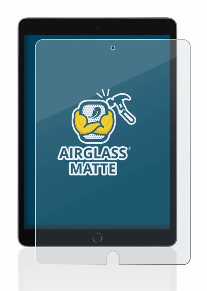 Immagine del dispositivo Apple iPad 10.2" WiFi 2021 (9a Gen.) con un'ampia varietà di protezioni per lo schermo.