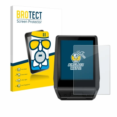 Parte frontale di una confezione del prodotto con il logo del marchio BROTECT. Accanto è raffigurato il dispositivo Bosch Nyon