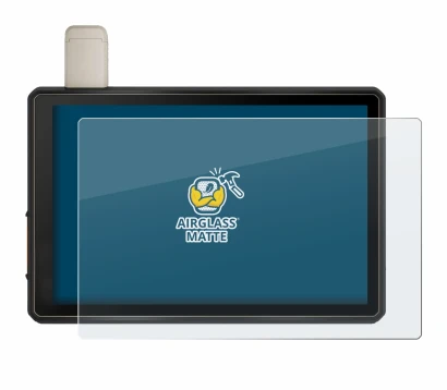 Immagine del dispositivo Garmin Tread Overland Edition 8" con un'ampia varietà di protezioni per lo schermo.