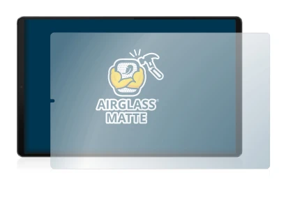 Immagine del dispositivo Lenovo Tab M10 FHD Plus (2a Gen.) con un'ampia varietà di protezioni per lo schermo.