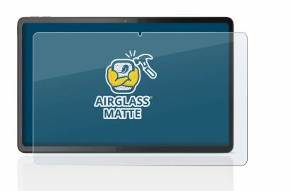 Immagine del dispositivo Lenovo Tab P11 Gen 2 con un'ampia varietà di protezioni per lo schermo.